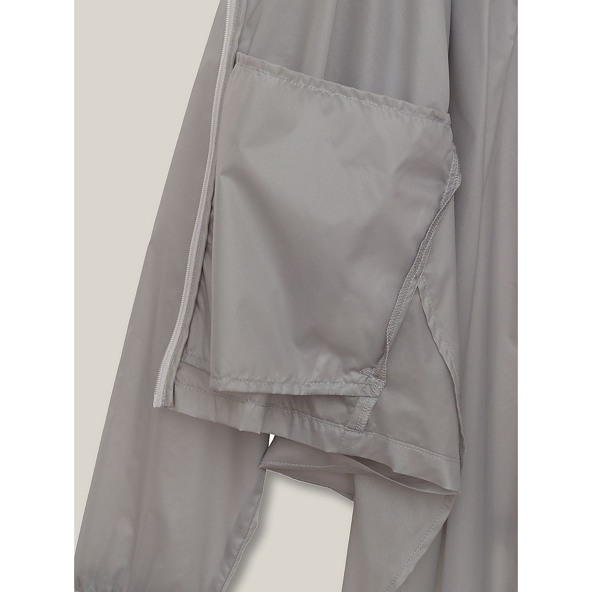 ナイロンリップ フルジップフーディフレア LADIES