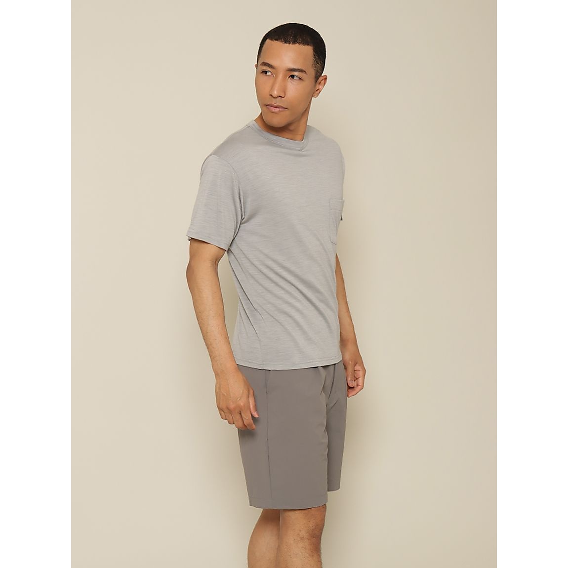 メリノウール レギュラーポケットTシャツ MENS