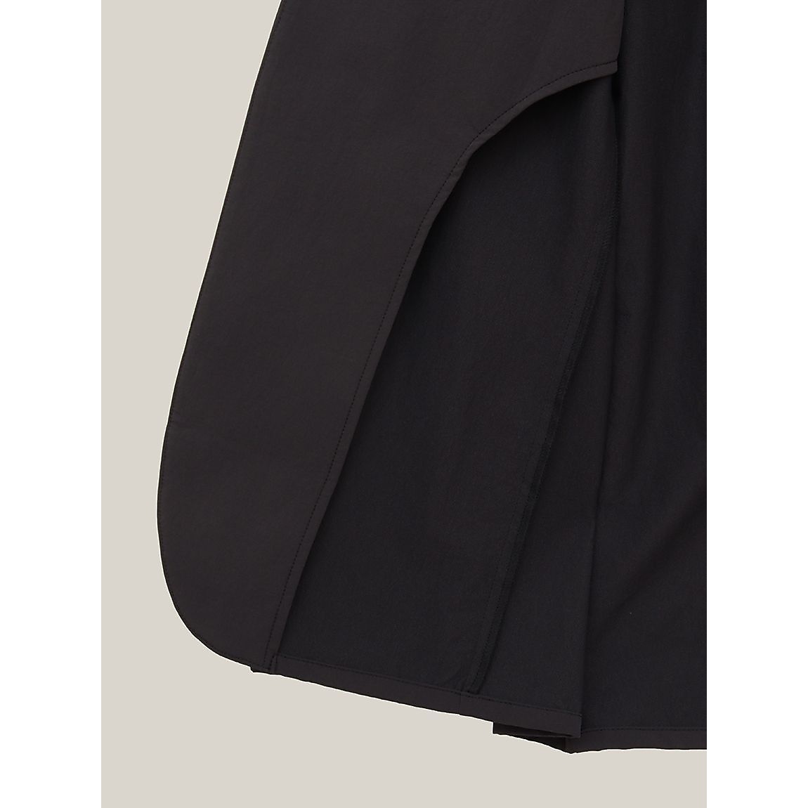 リサイクル裏ドビーナイロン カラーレスジャケット MENS