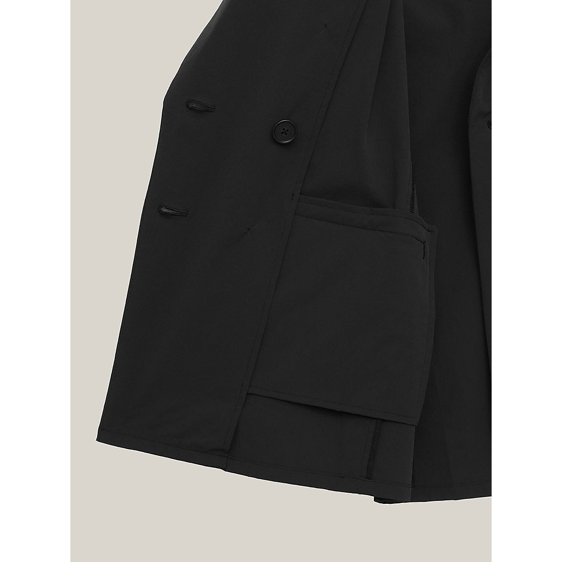 リサイクルナイロン ダブルブレストジャケット LADIES