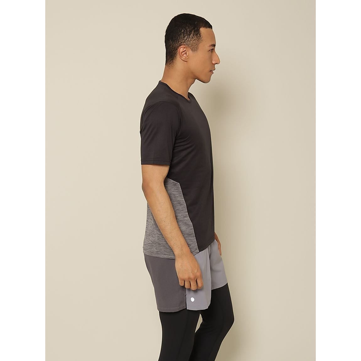 RUNスムースドビー クルーネックTシャツ MENS