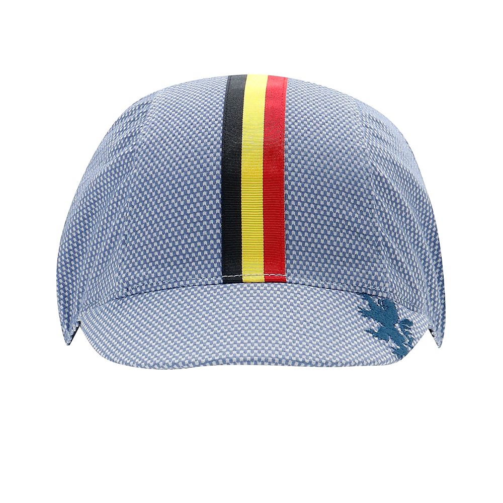 サイクルキャップ　バーズアイ　ライトブルー