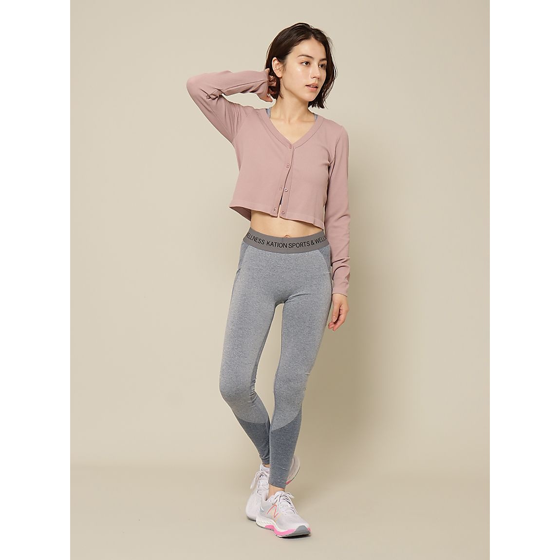 杢成型:ソフトサポート ロングタイツ LADIES