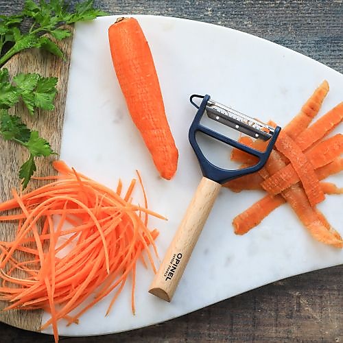 OPINEL ピーラー T-DUO WOOD グリーン