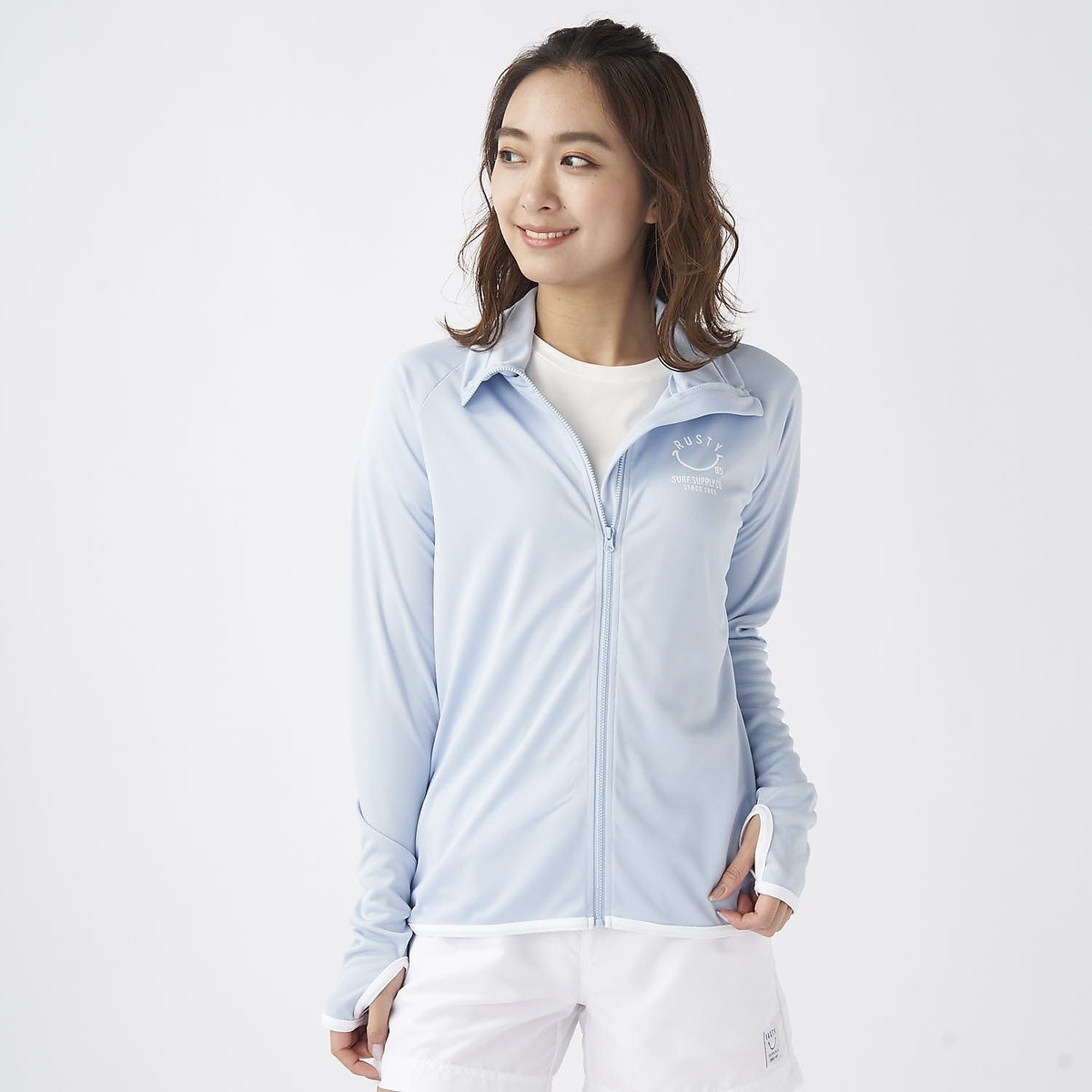 レディスRUSTYラッシュガード