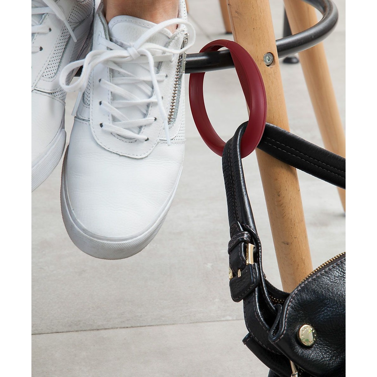 BOBINO バッグフック バーガンディー