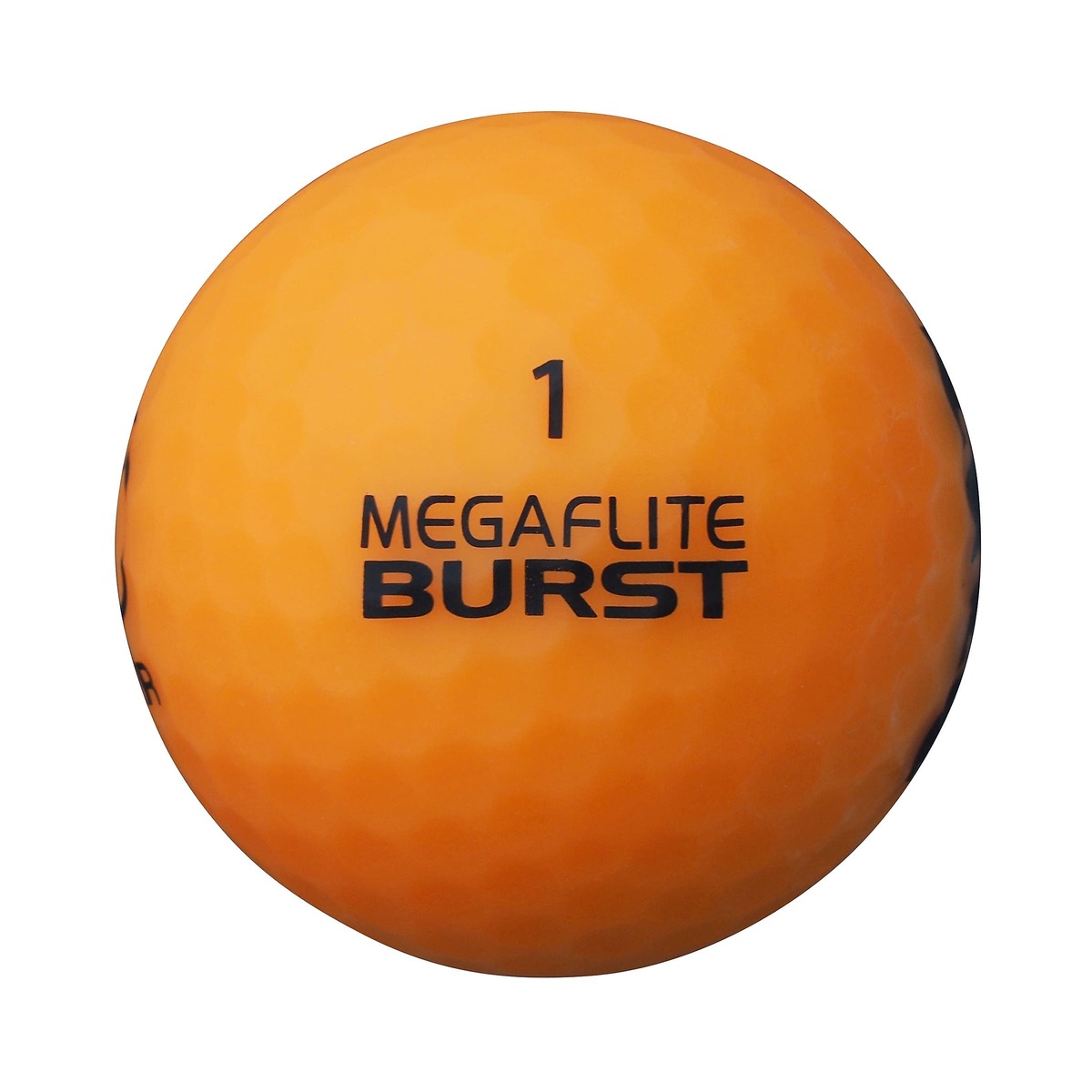 MEGAFLITE BURST 非公認ボール 6球入り マットオレンジ