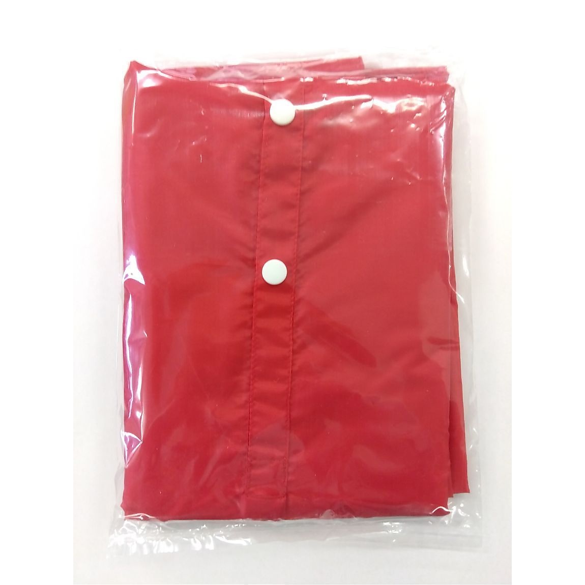 カラーポンチョ　RED