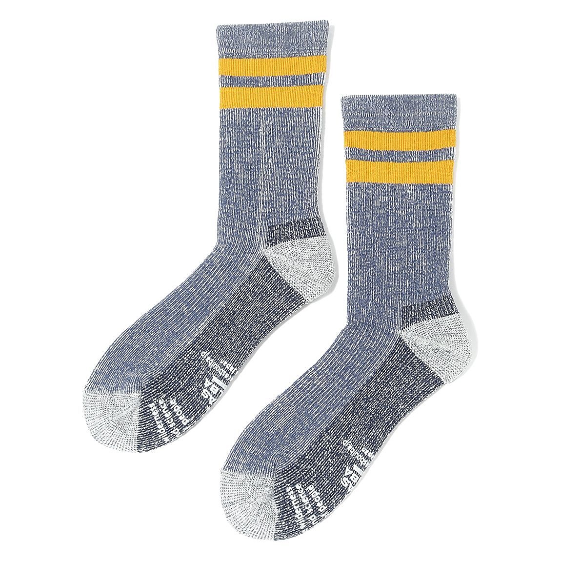 パイルラインクルーソックス