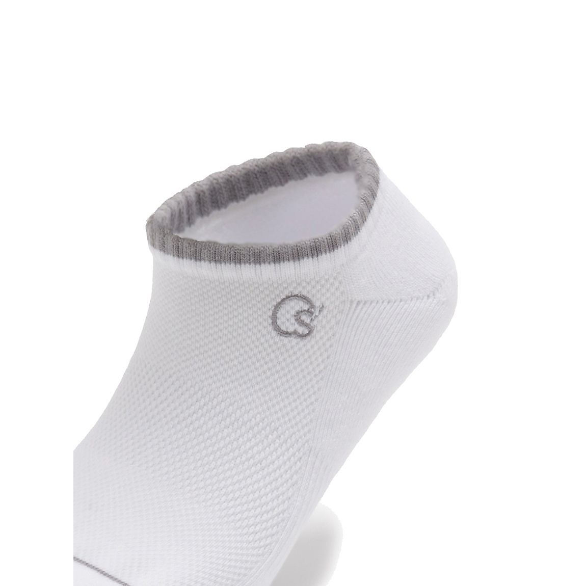 ２足組パイル編 ワンポイントロゴソックス：ショート