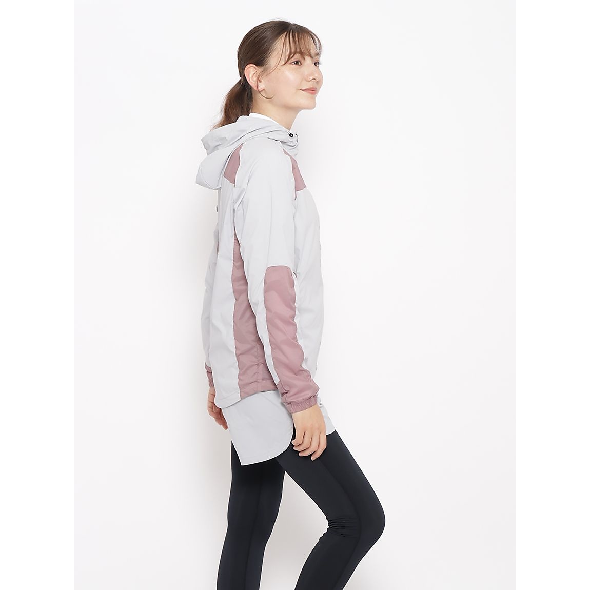 for RUN 撥水ストレッチ フーディジャケット LADIES