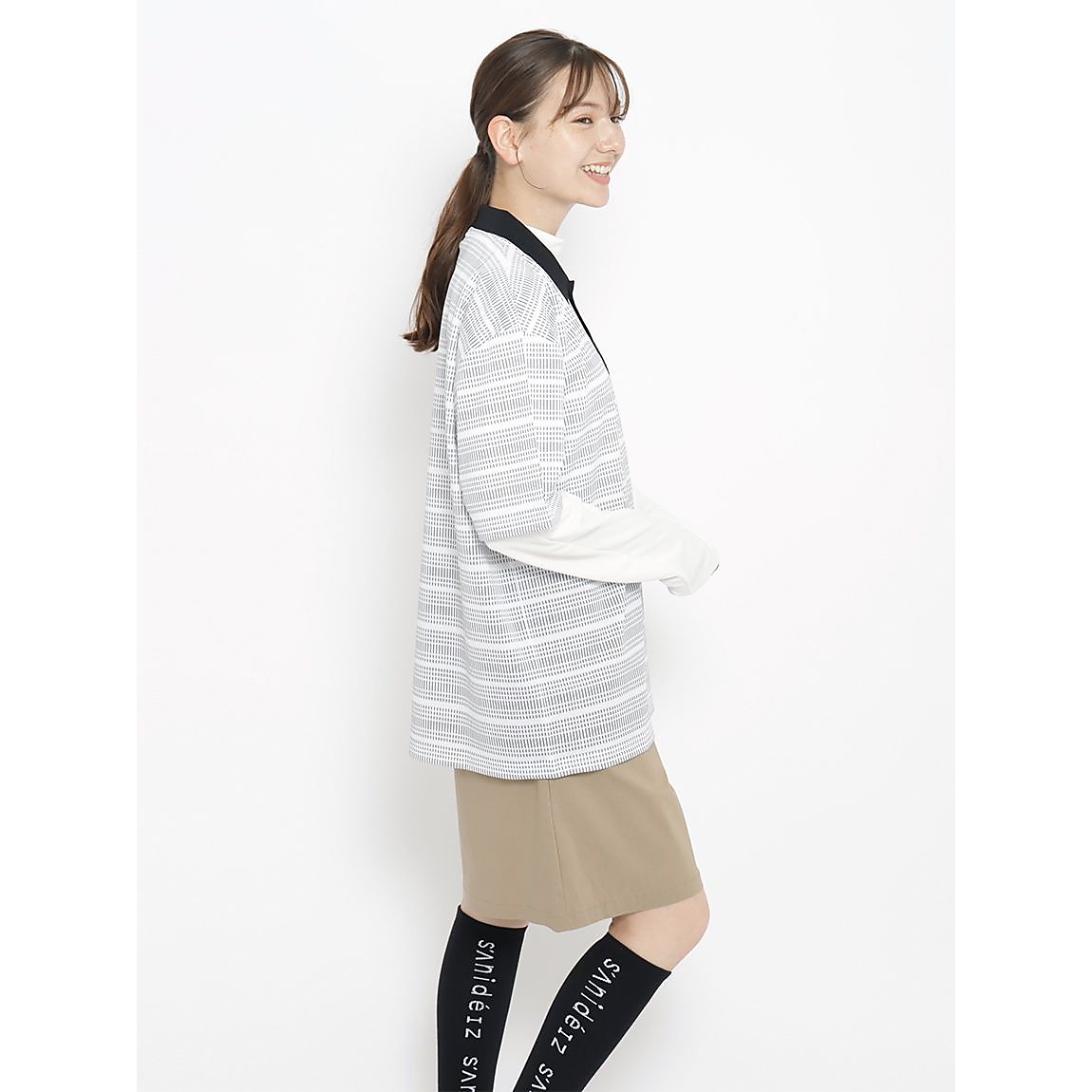 ポリエステルカノコ ポロシャツ MENS