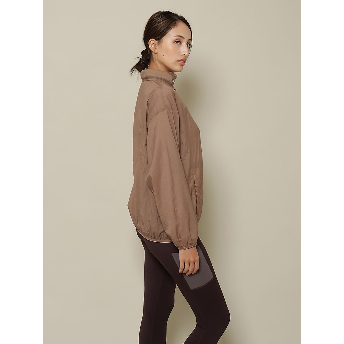 エアーナイロン フーディブルゾン