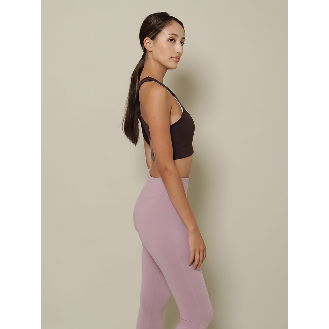 ナイロンスパンライトサポート ブラトップミドル