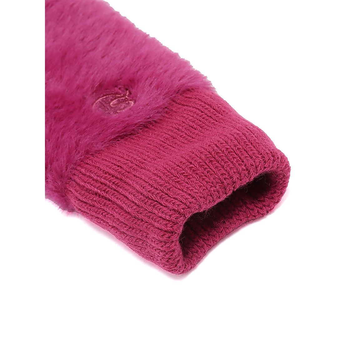 「寒い日のスタンダード。」 シャギーニットハンドウォーマー