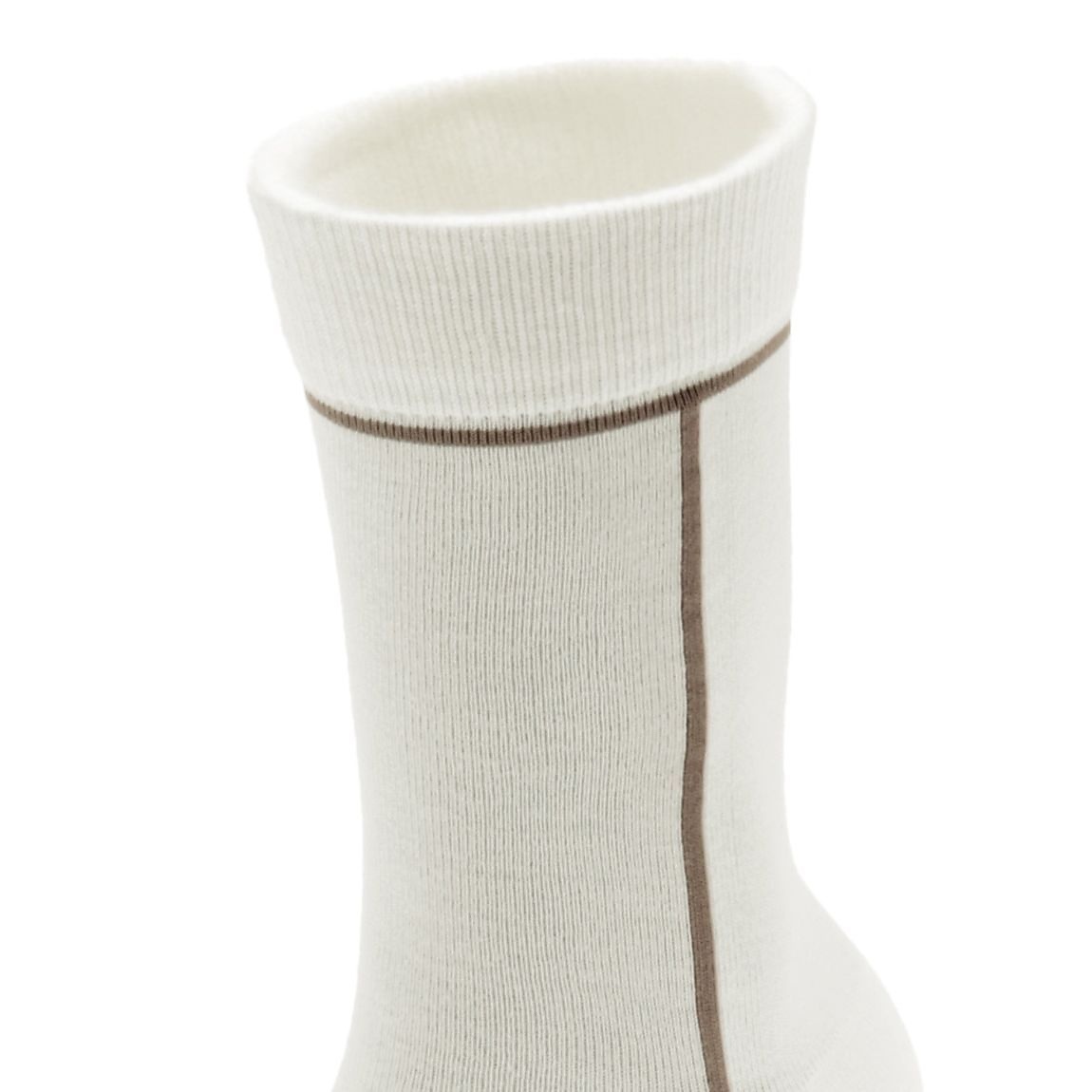 スーパーファインメリノウール 足底サポート付ソックス：ミドル