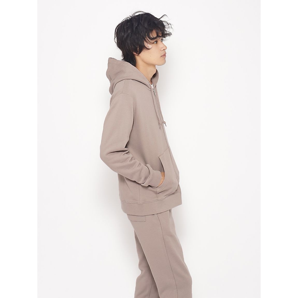 裏毛スエット フルZIPフーディ UNISEX