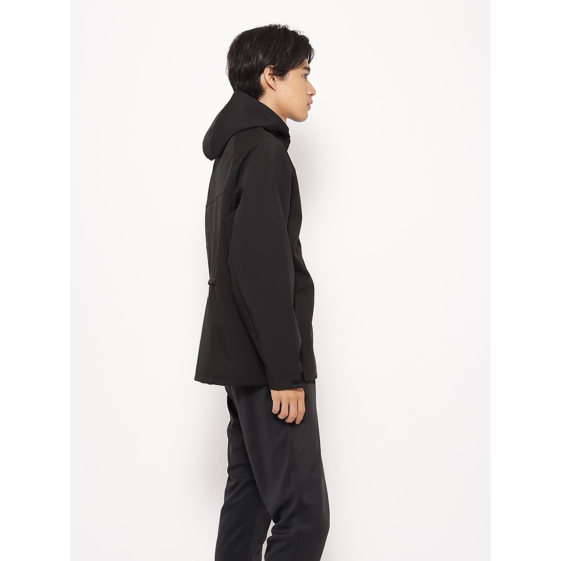 トリコットボンディング防風フーディジャケット UNISEX