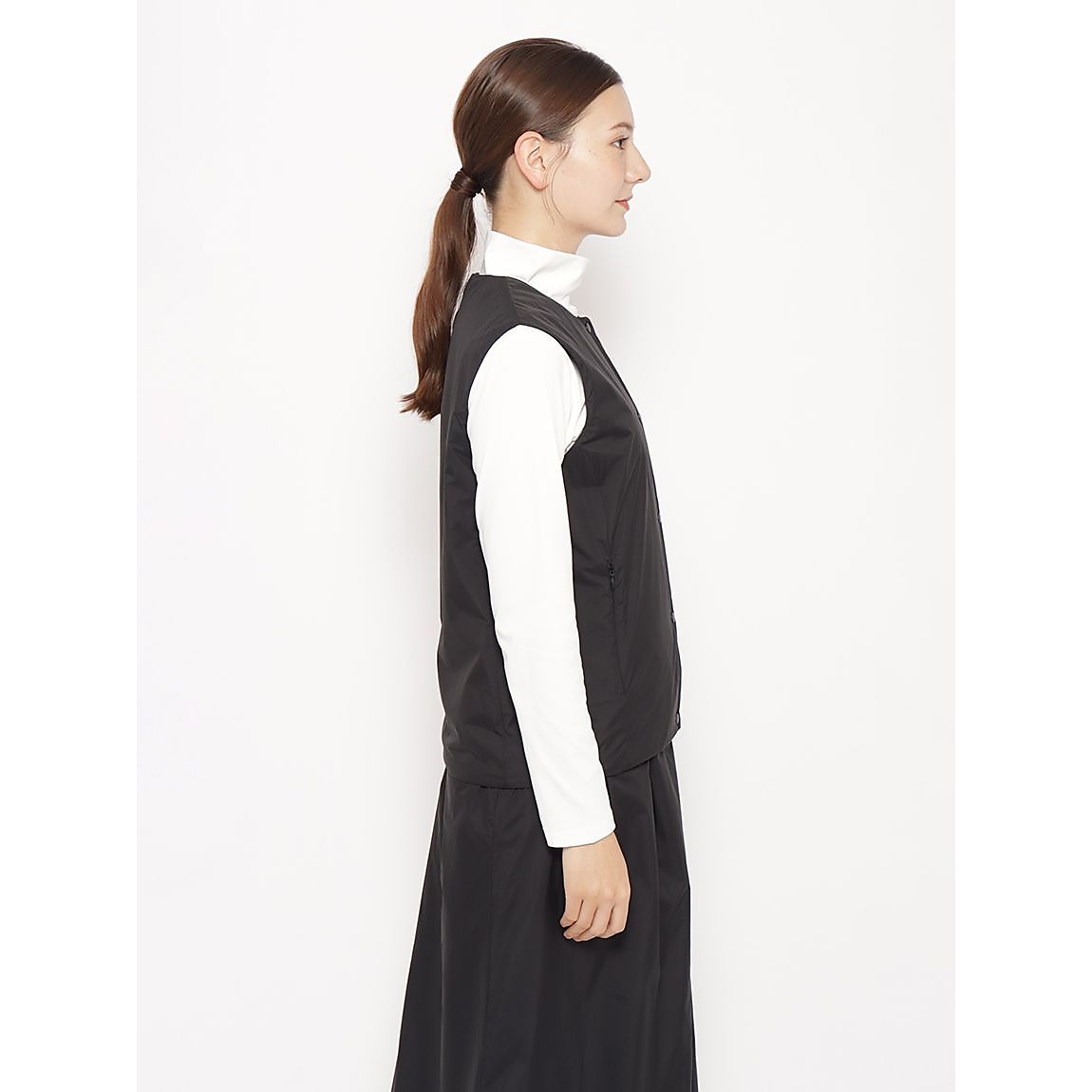 トリニティエアリー ノーカラーベスト LADIES