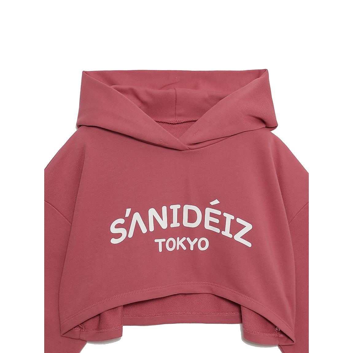 コットンミニ裏毛 クロップトフーディ JUNIOR