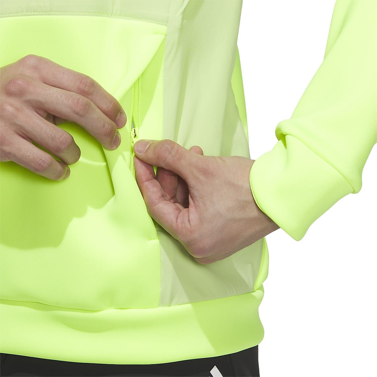 ダンボールニット　ファブリックミックス　フルジップジャケット