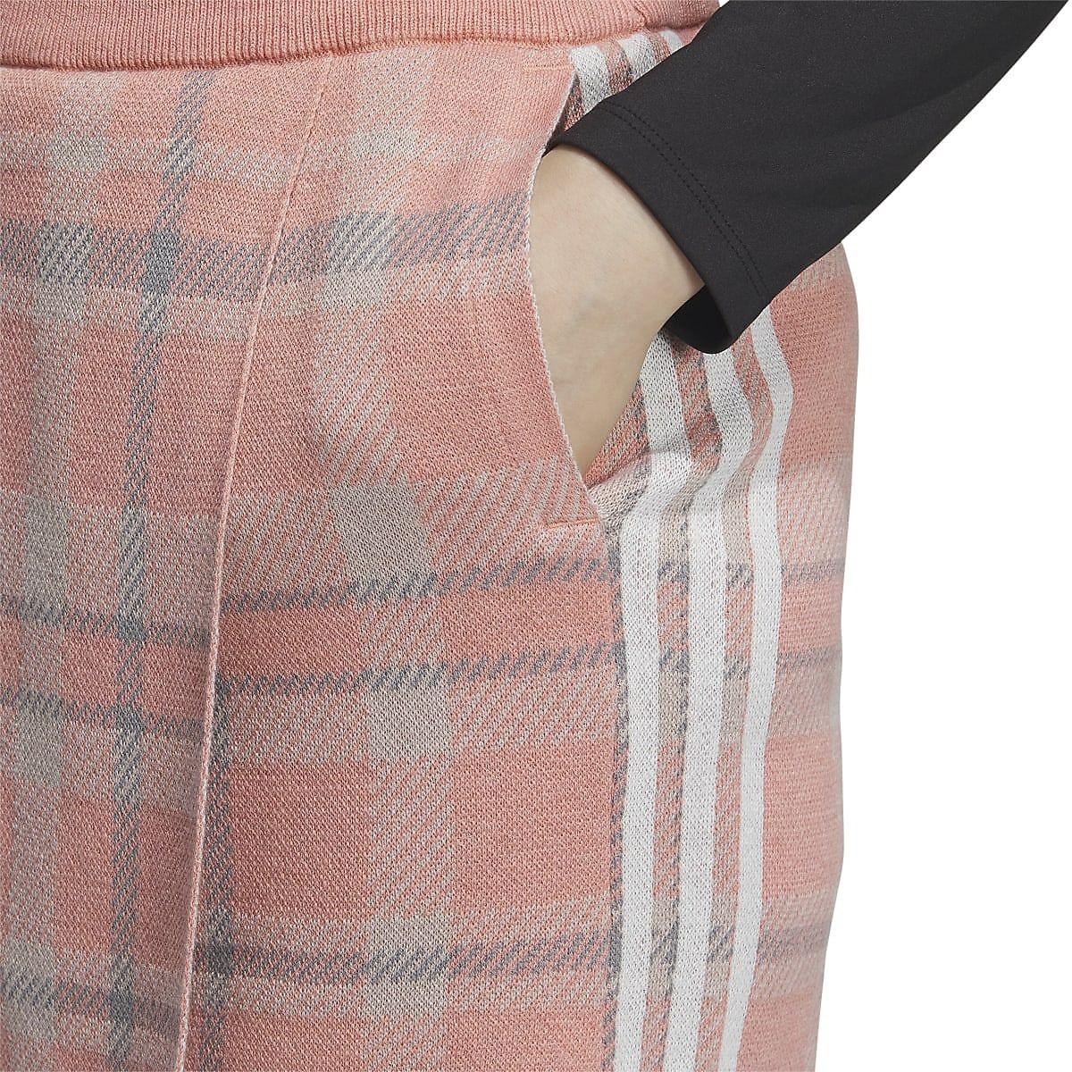 タータンチェック　ニットスカート