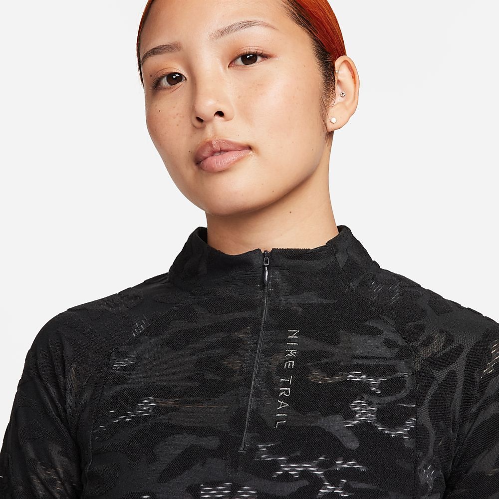 ナイキ ウィメンズ トレイル DF ミッドレイヤー L/S トップ