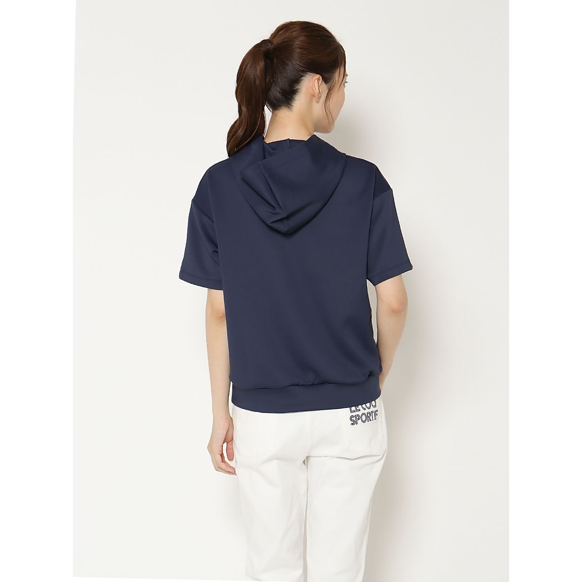 スフレダンボール半袖フーディー