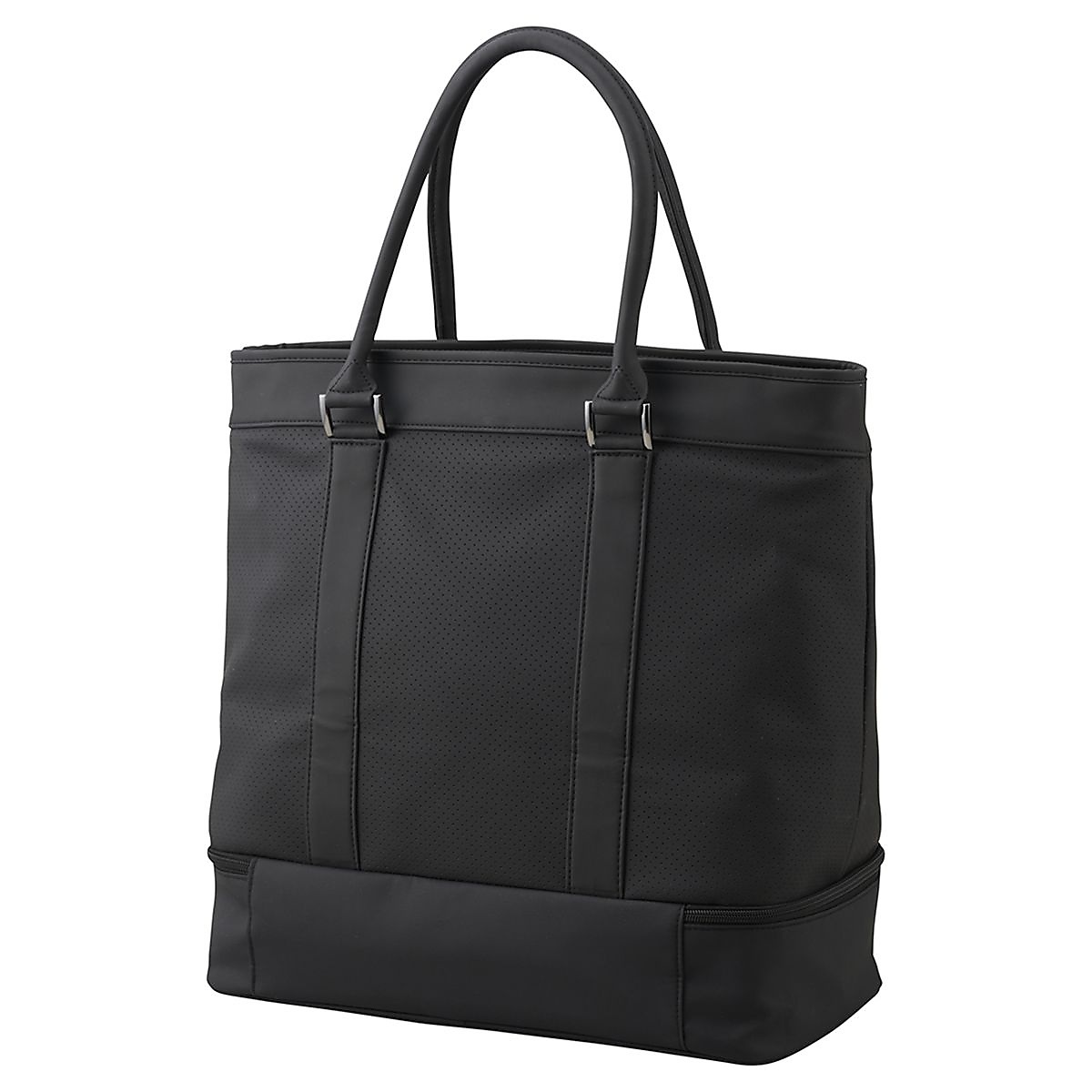 二層式　トートバッグ　ショルダー付き