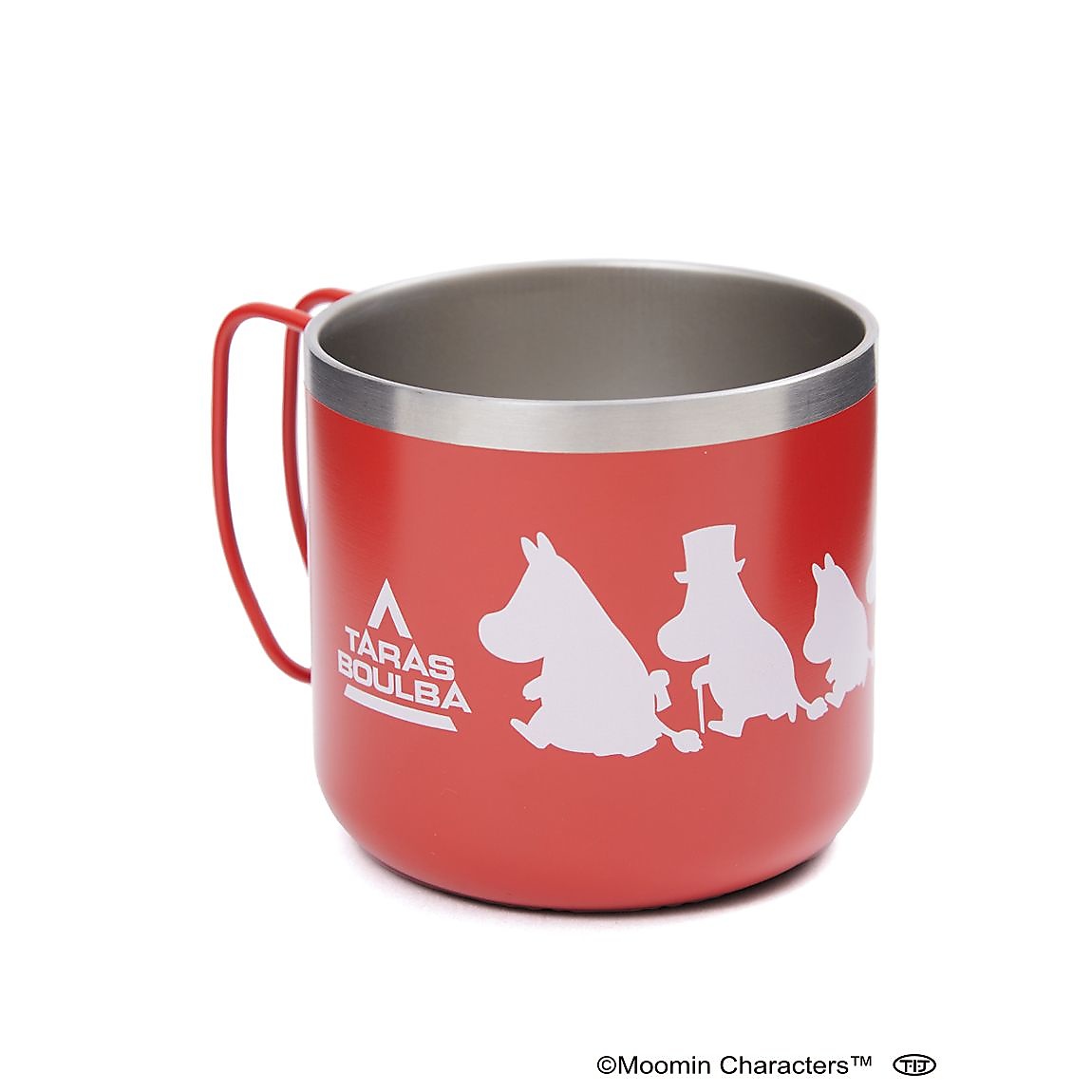 ダブルステンレスマグカップ 350(ムーミン)レッド