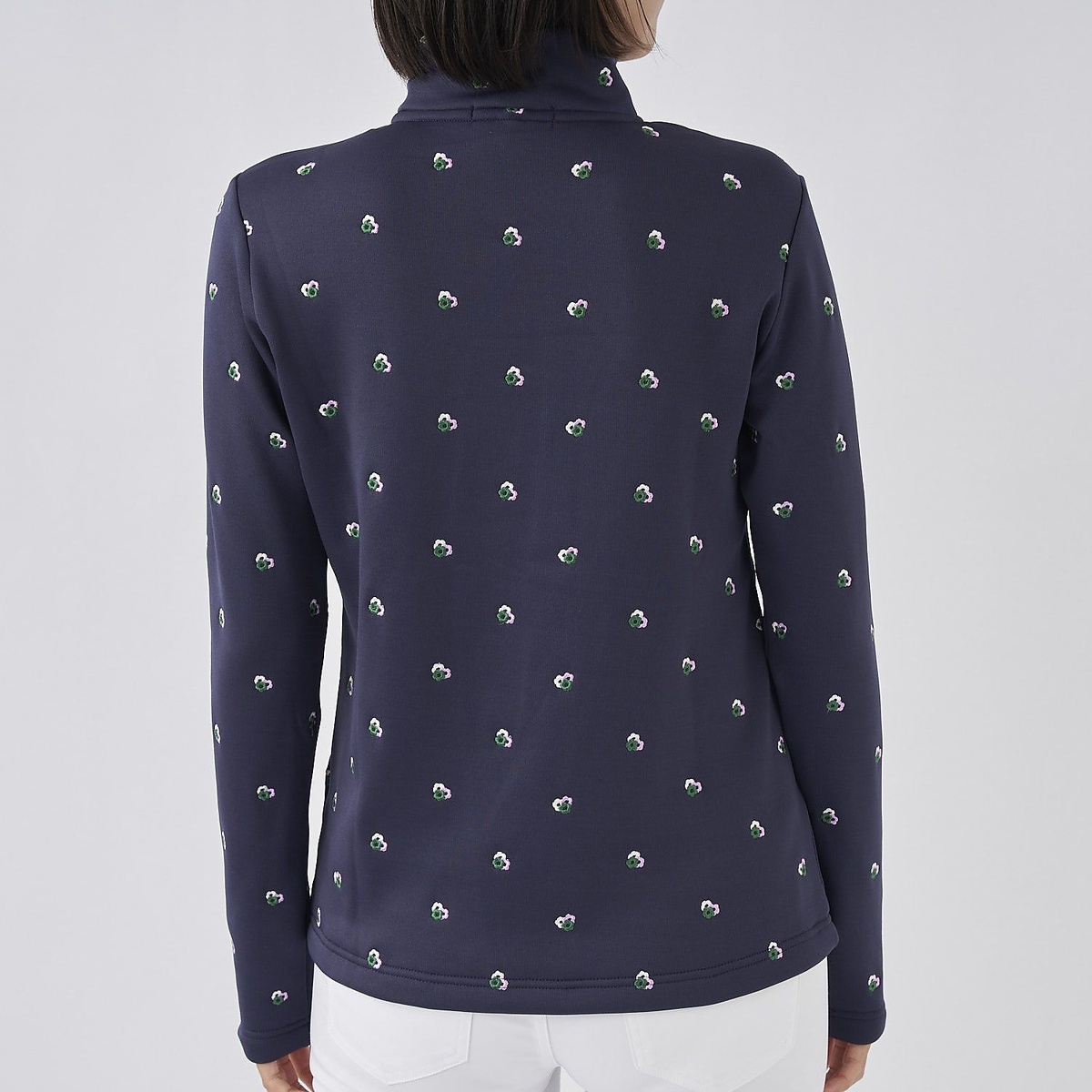 マリクレール　ナガソデ　シャツ　ガラ