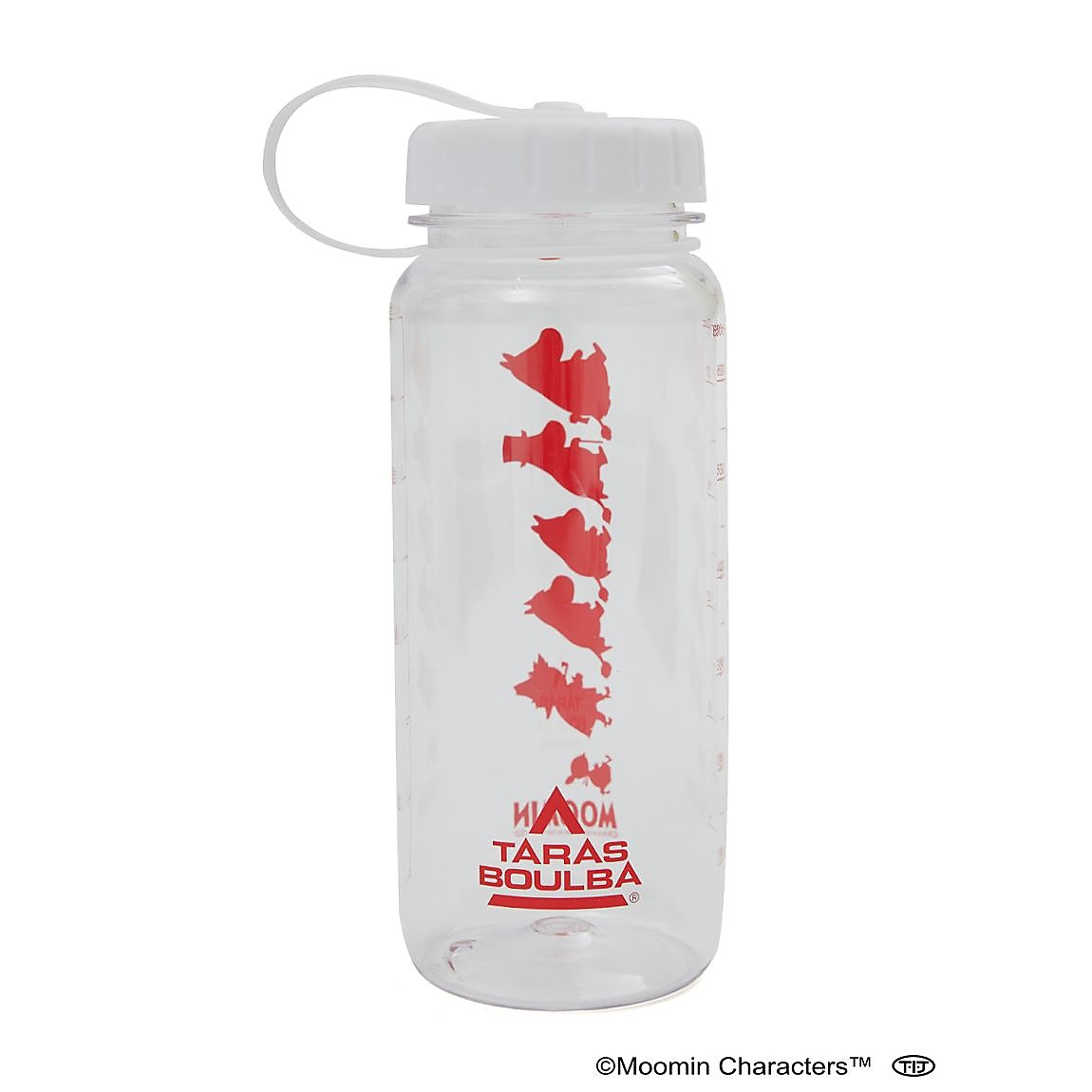 ウォーターボトル 650(ムーミン)クリスタルレッド