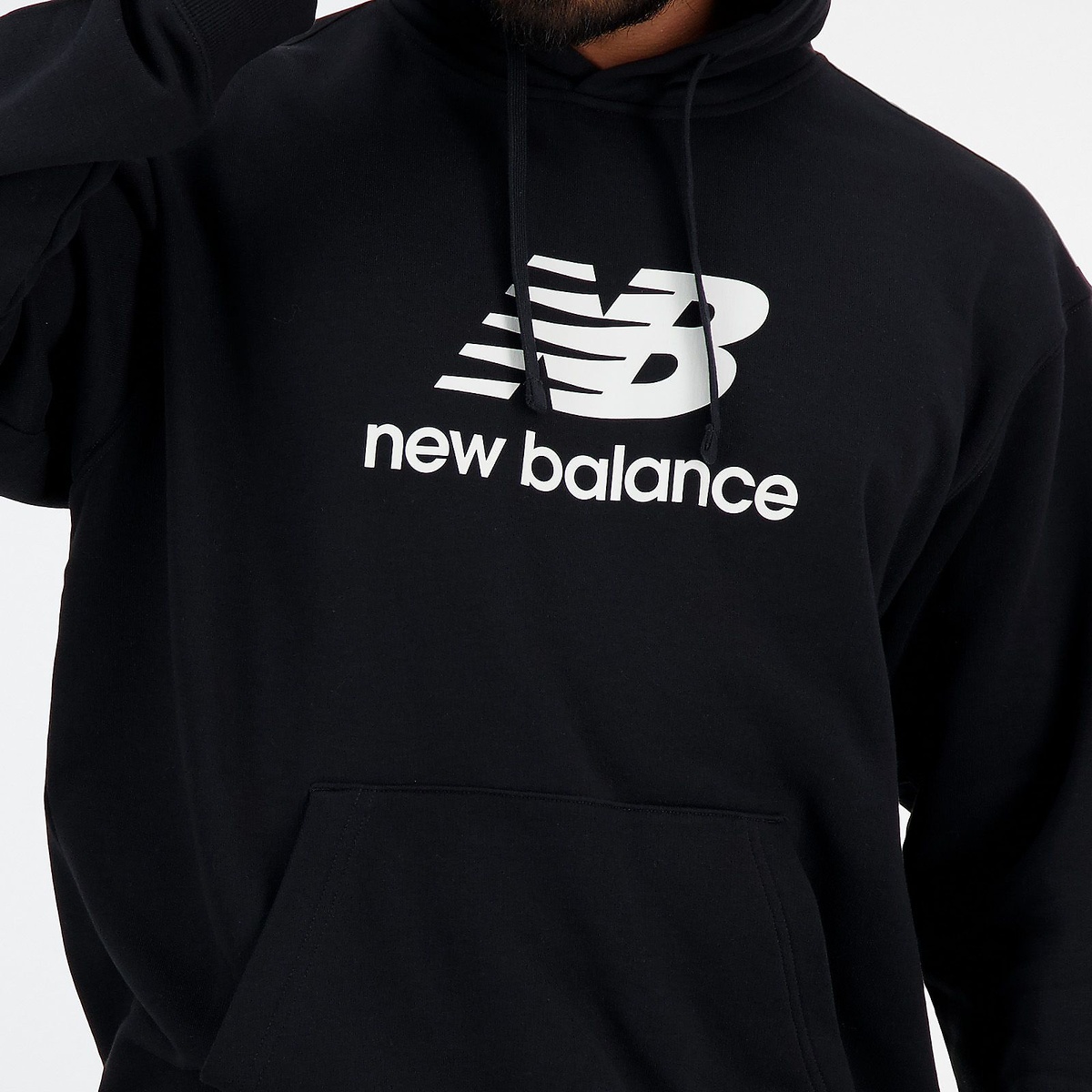 Sport Essentials Stacked Logo スウェットフーディ