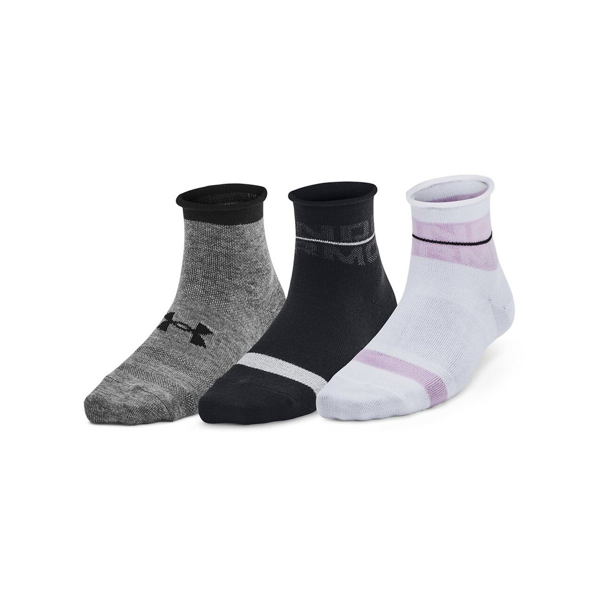 UA W Essential Nov 3pk Qtr