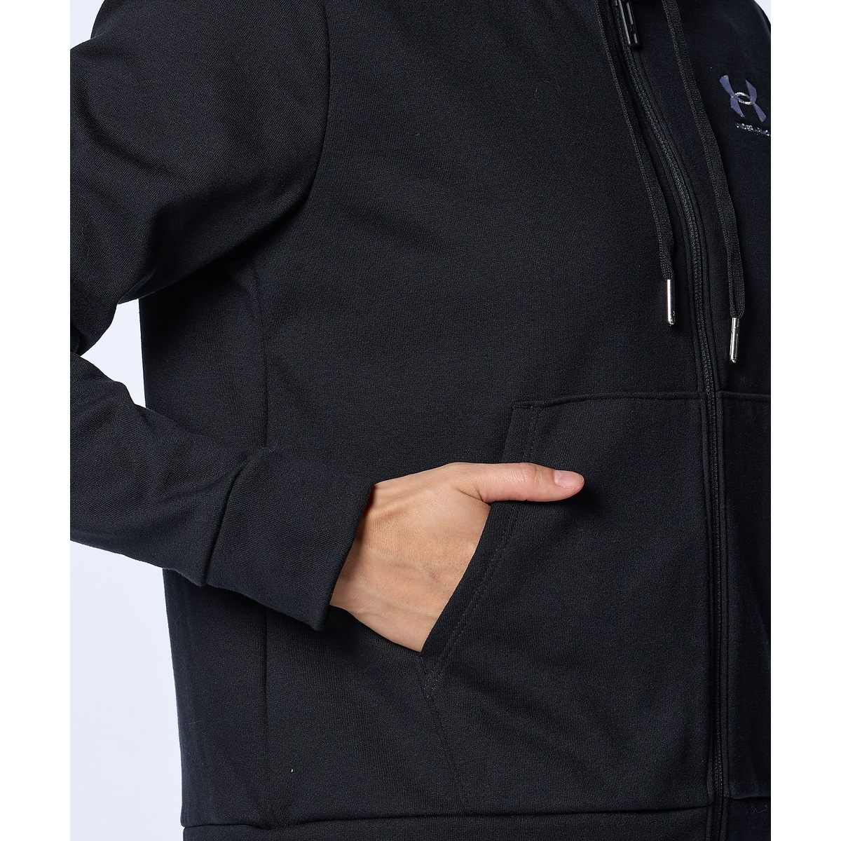 UA ESHORT SLEEVE T-SHIRTENTIAL TERRY FULL ZIP HOODIE HOODIE