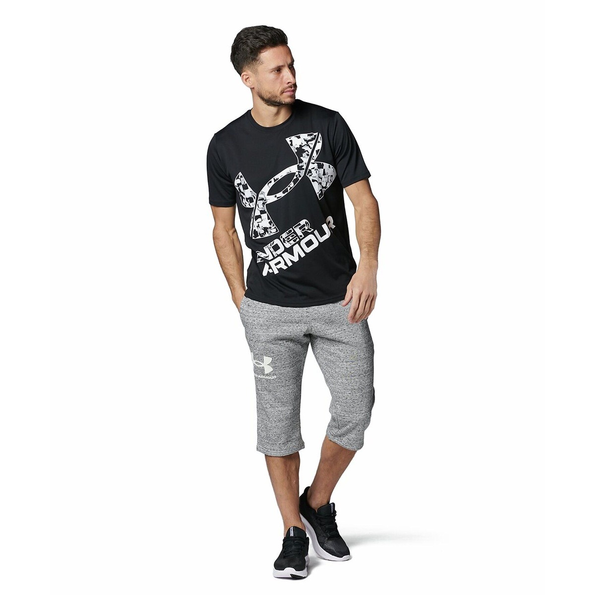 UA TECH BIG LOGO SS SEASONAL