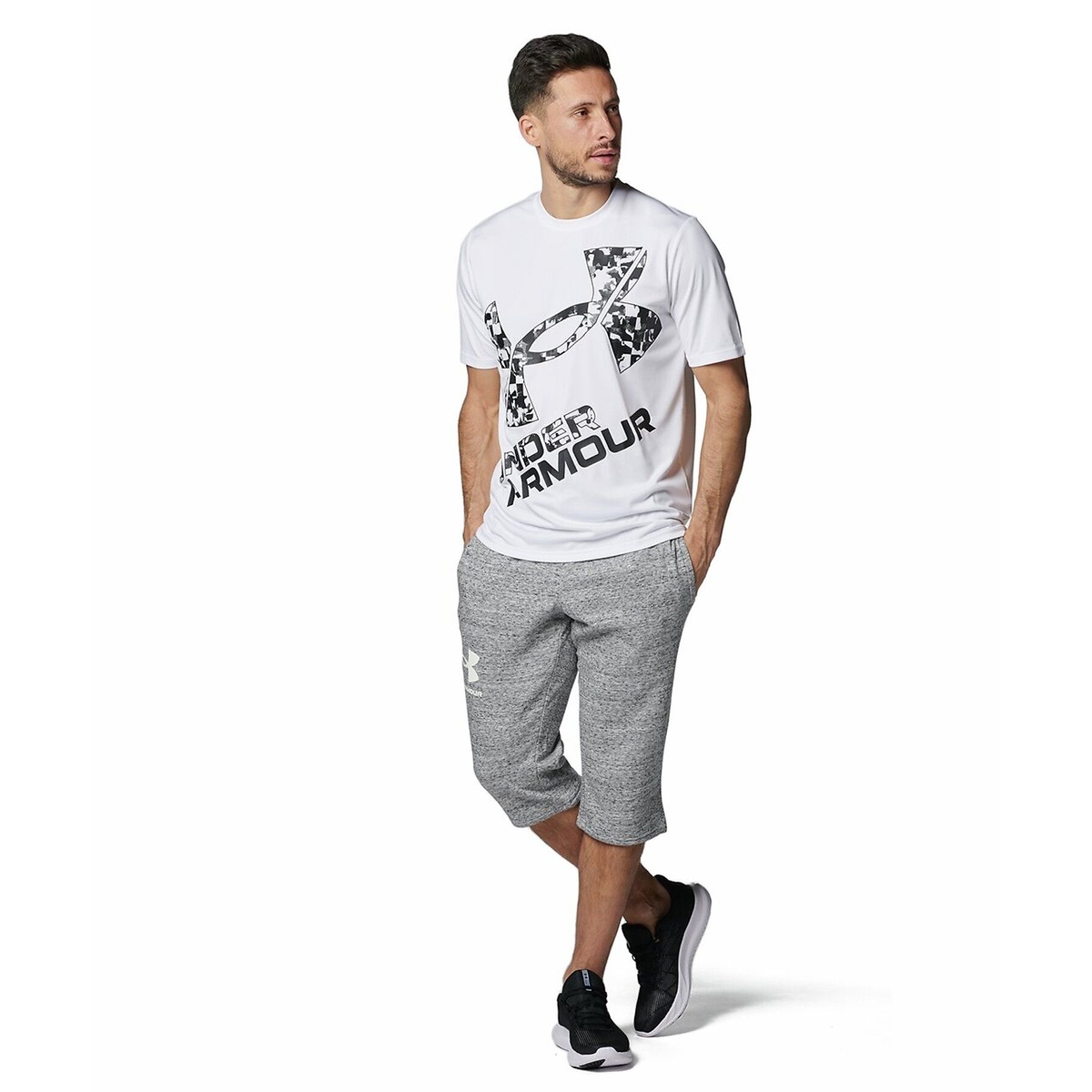 UA TECH BIG LOGO SS SEASONAL