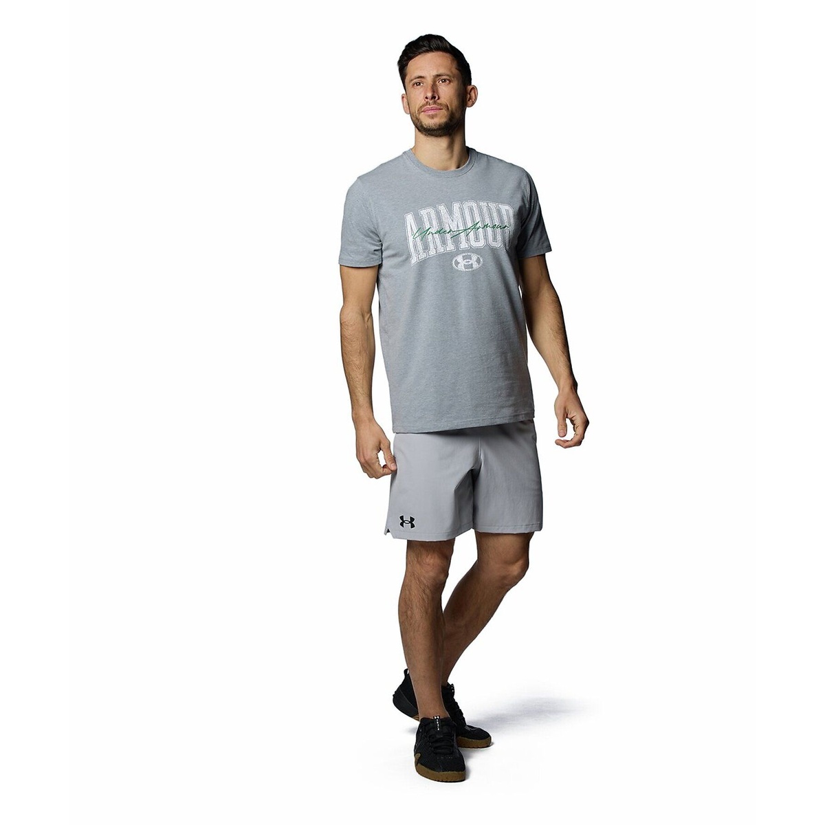 UA CHARGED COTTON SS GRAPHIC