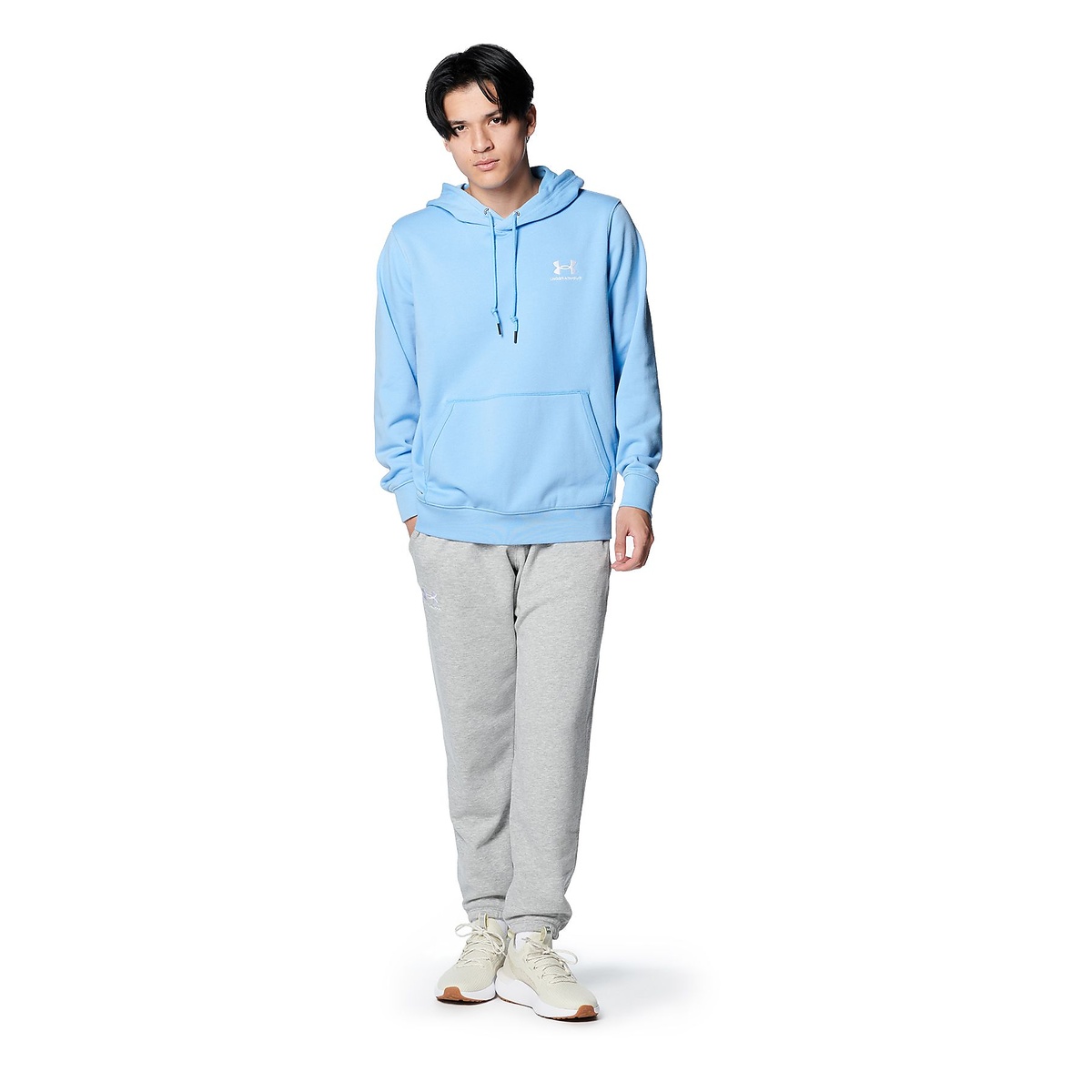 UA ESSENTIAL TERRY HOODIE