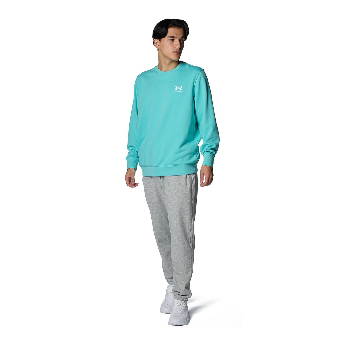 UA ESSENTIAL TERRY CREW