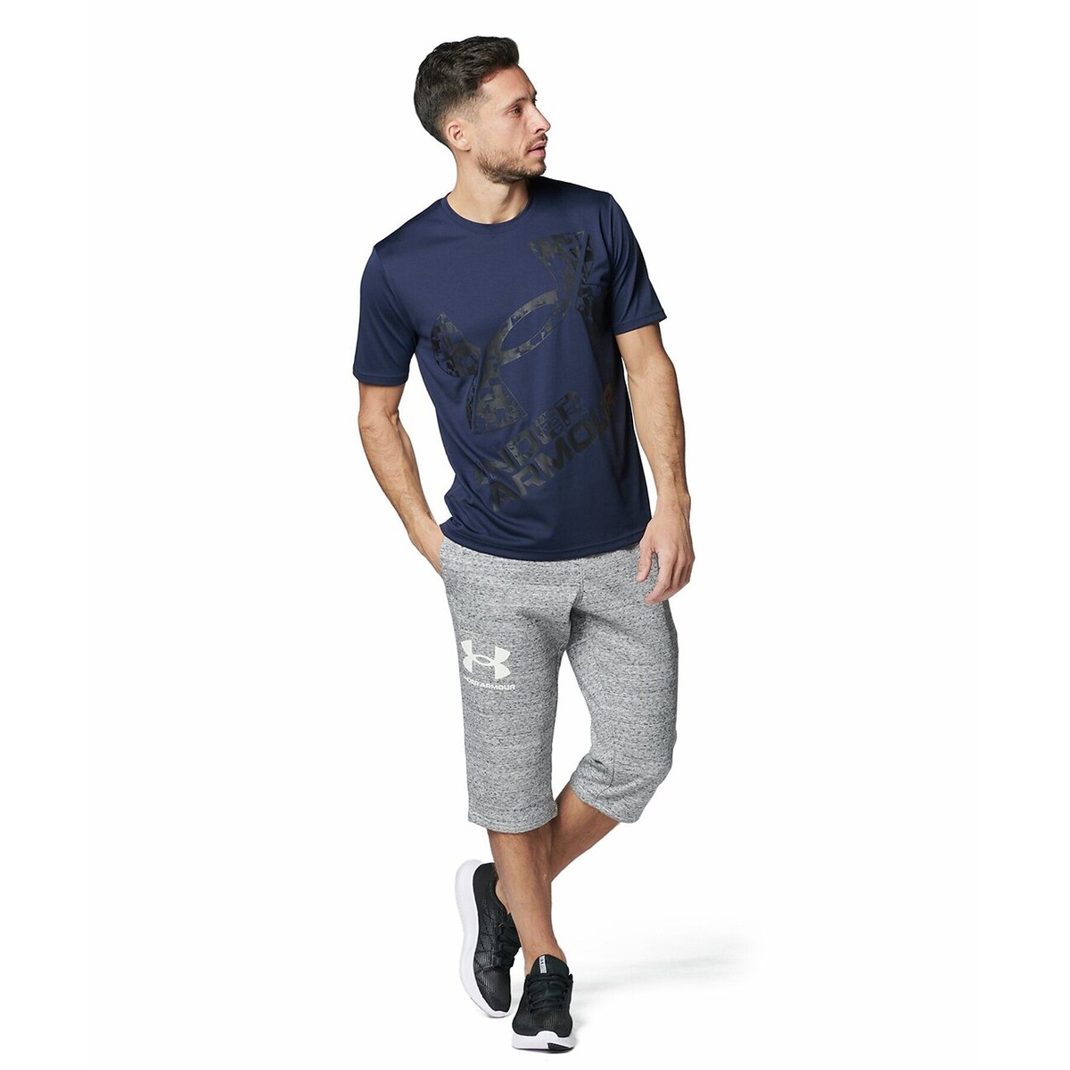 UA TECH BIG LOGO SS SEASONAL