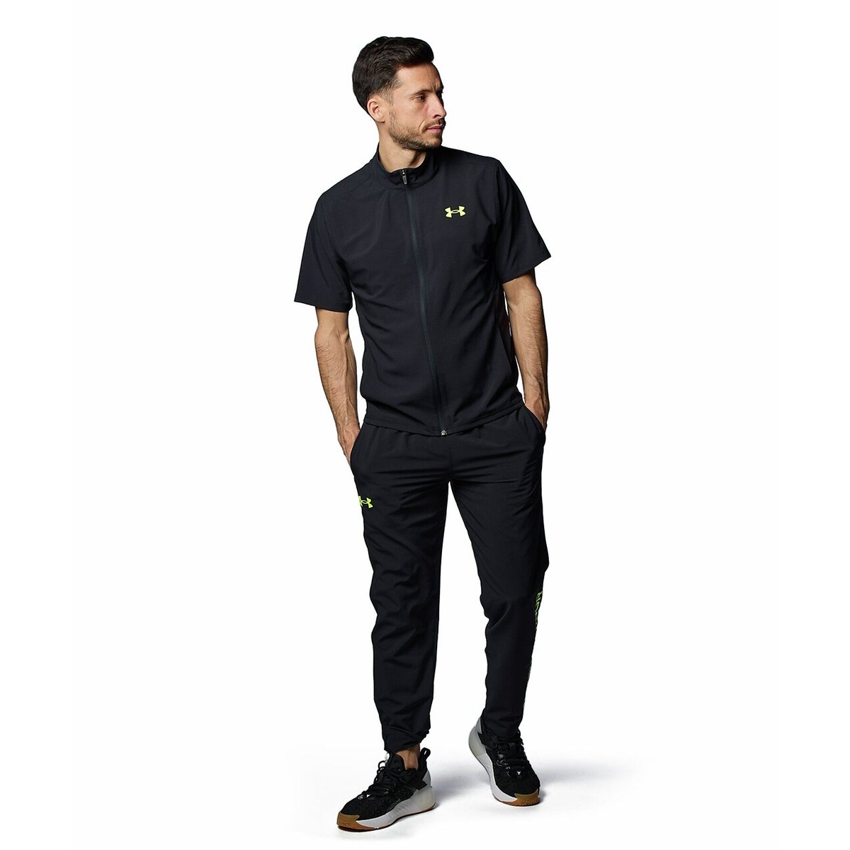 UA FRESH WOVEN SS FZ