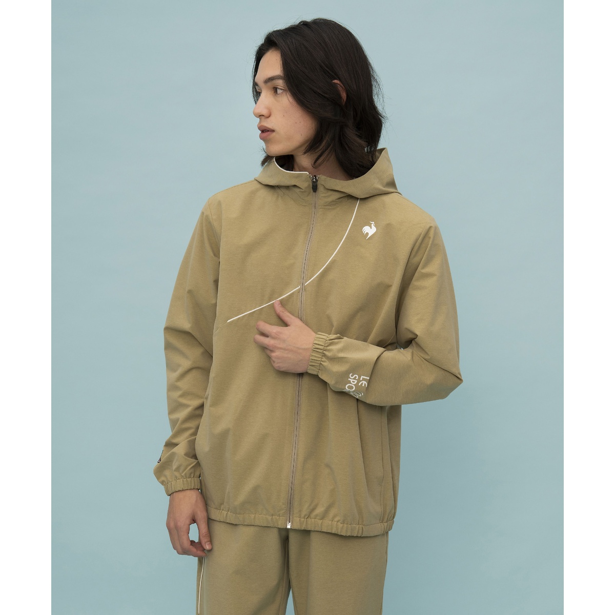 サンスクリーン フーデッドクロスジャケット