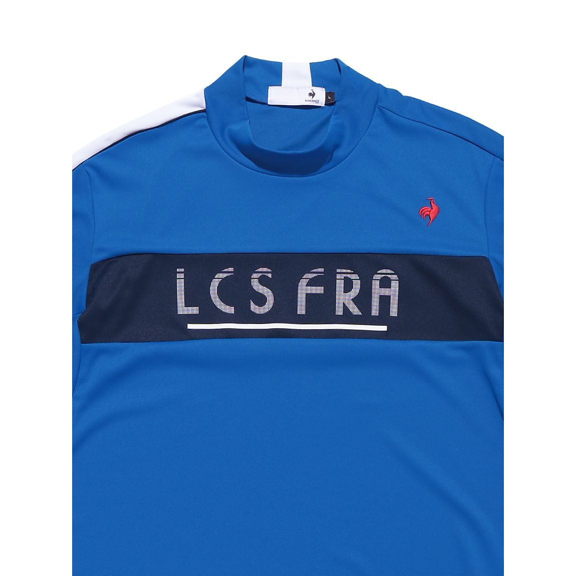 【ストレッチフォーサー】切替デザインモックネックシャツ