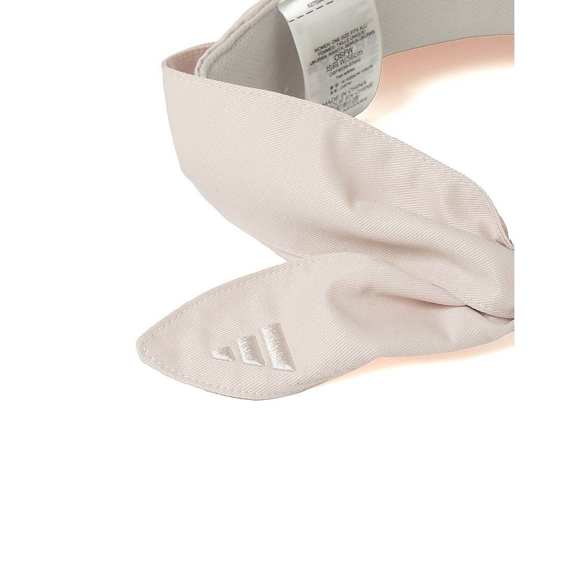 スリーストライプス リボンバイザー