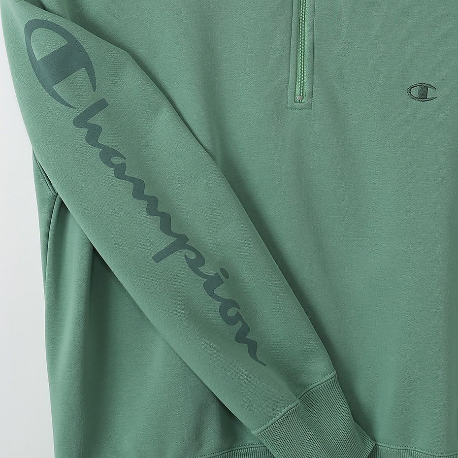 TW TERRY HALF ZIP SWEAT