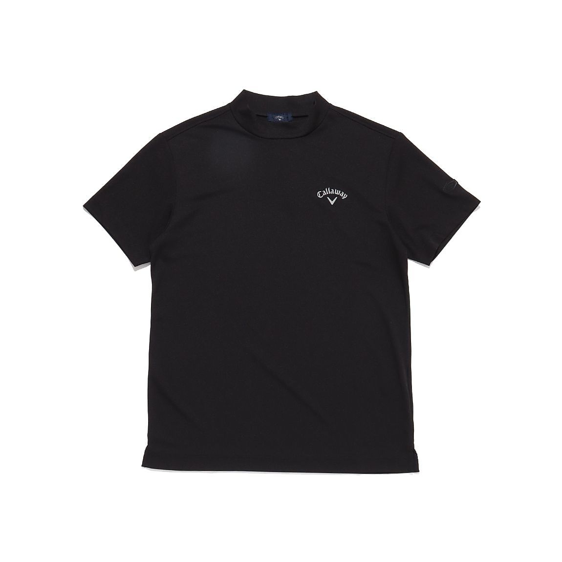 半袖モックネックシャツ