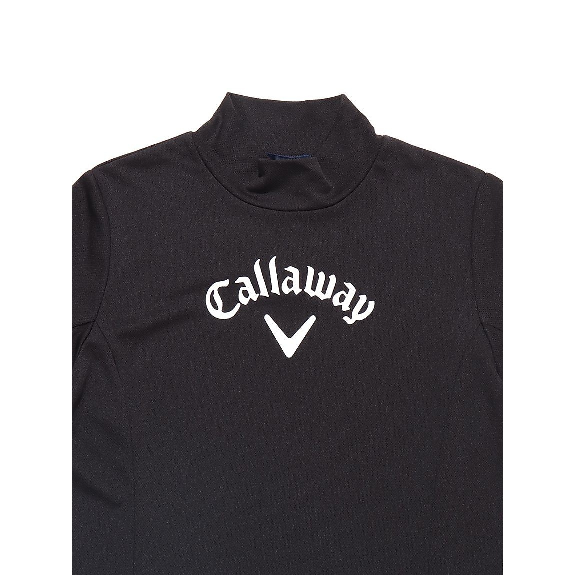 半袖モックネックシャツ