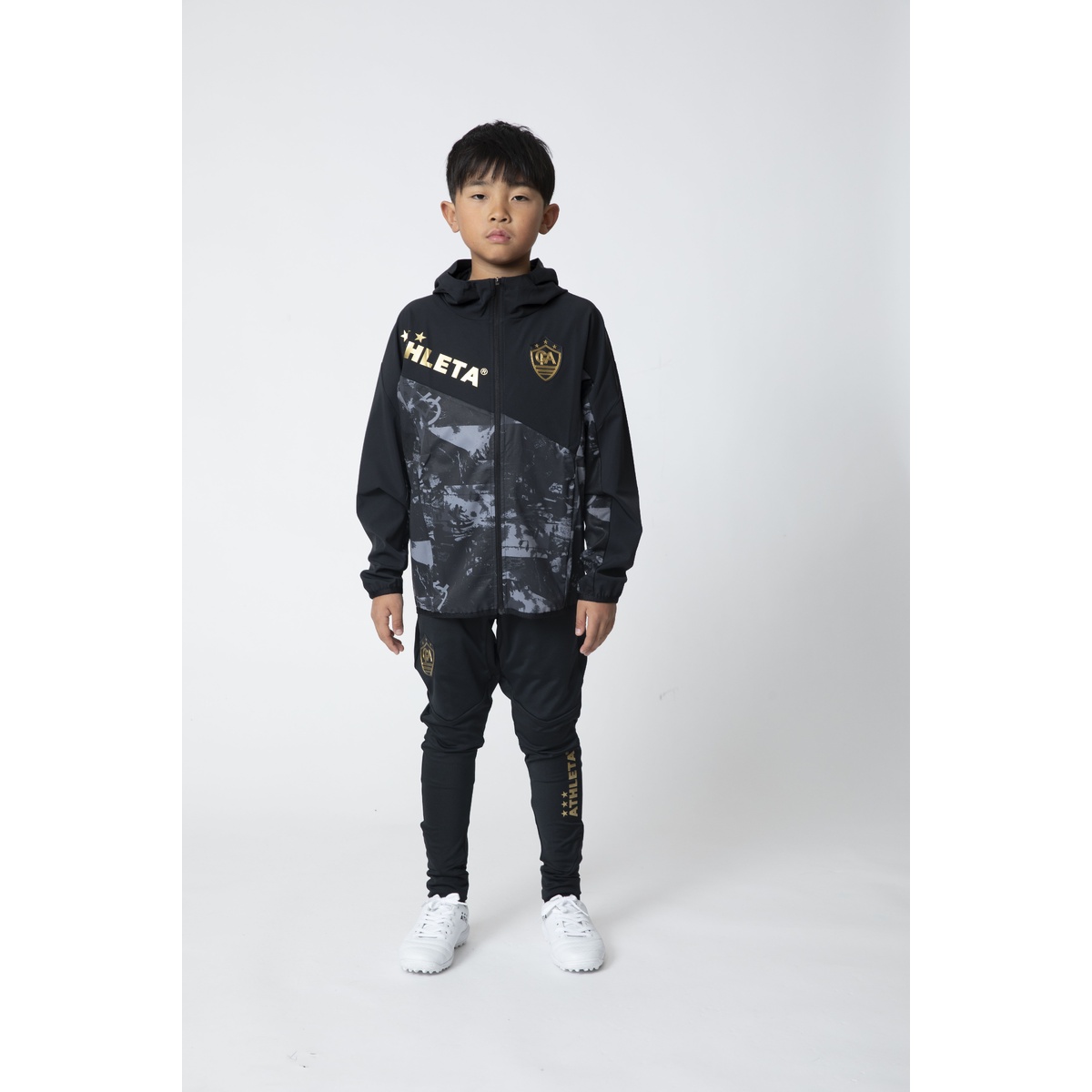 FCA Jrストレッチウィンドジャケット