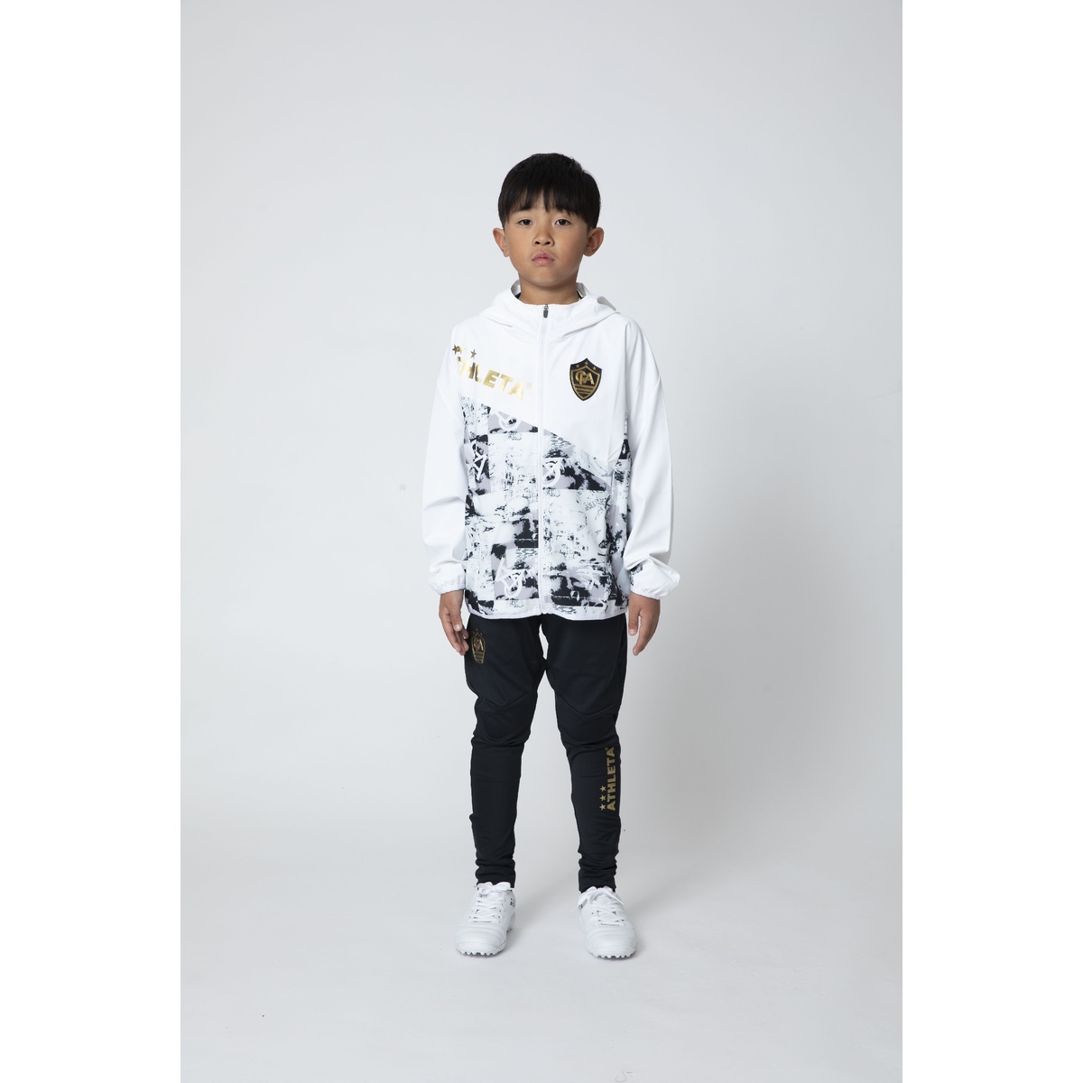 FCA Jrストレッチウィンドジャケット